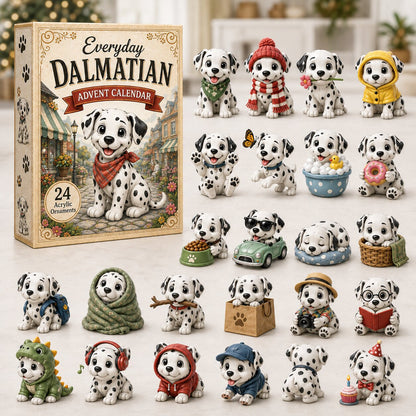 Everyday Dalmatian Advent Calendar 2026 - 24-Day Festive Countdown