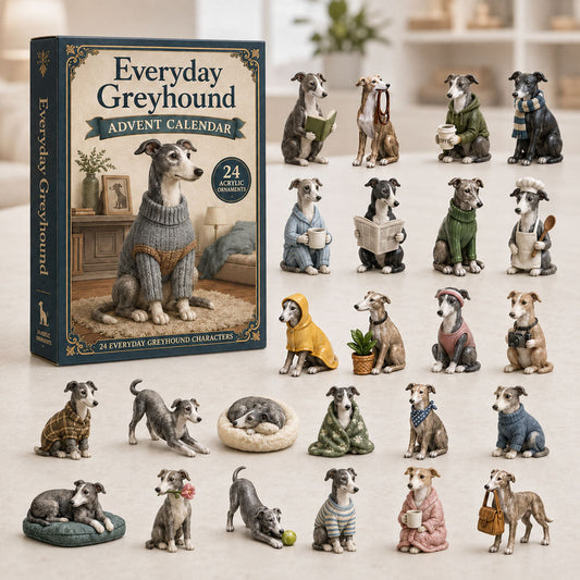 Everyday Greyhound Advent Calendar 2026 - 24-Day Festive Countdown