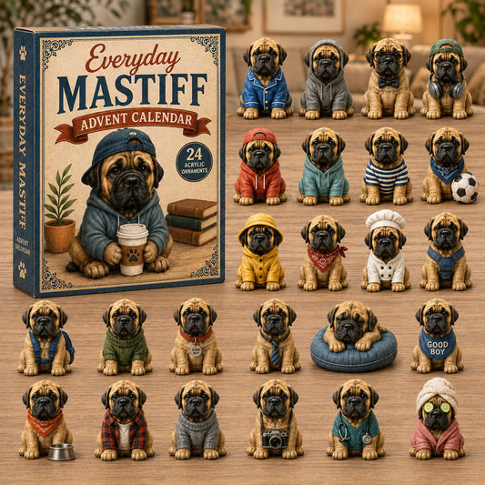 Everyday Mastiff Advent Calendar 2026 - 24-Day Festive Countdown