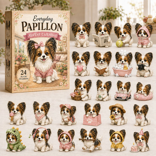 Everyday Papillon Advent Calendar 2026 - 24-Day Festive Countdown