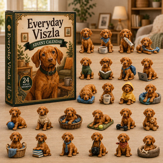 Everyday Vizsla Advent Calendar 2026 - 24-Day Festive Countdown