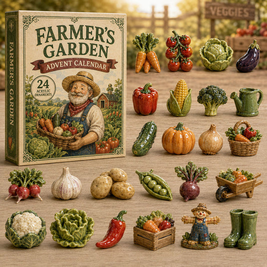 Farmer Garden Advent Calendar 2026 - 24-Day Festive Countdown