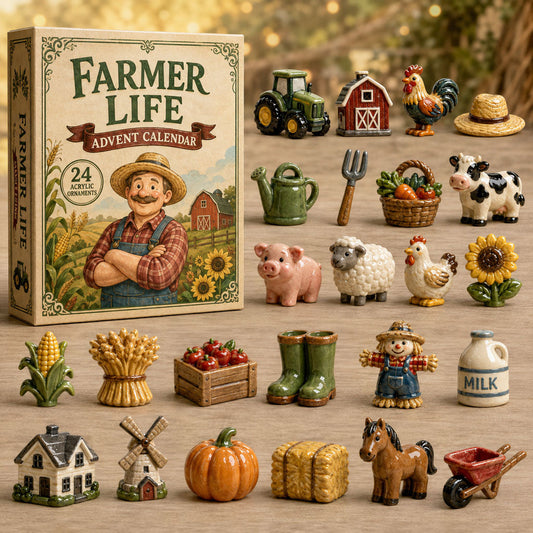 Farmer Life Advent Calendar 2026 - 24-Day Festive Countdown