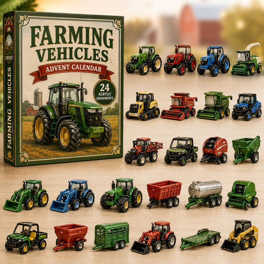 Farming Vehicles World Advent Calendar 2026 - 24-Day Festive Countdown