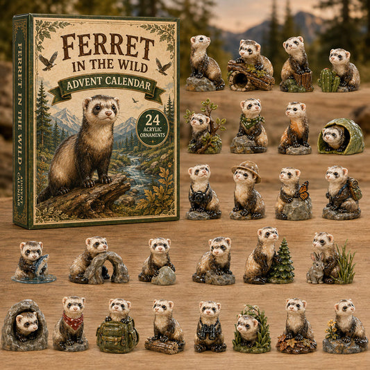 Ferret In The Wild Advent Calendar 2026 - 24-Day Festive Countdown