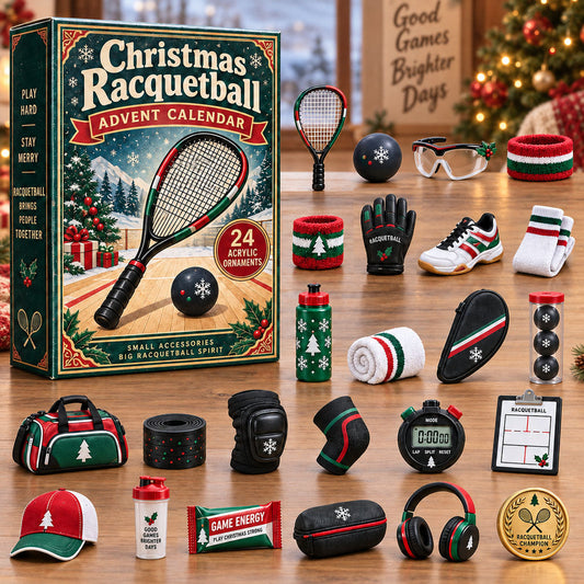 Festive Racquetball Advent Calendar 2026 - 24-Day Festive Countdown