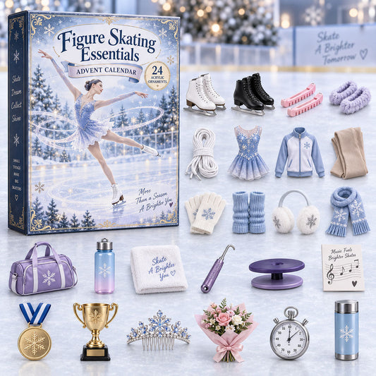 Figure Skating Essentials Advent Calendar 2026 - 24-Day Festive Countdown
