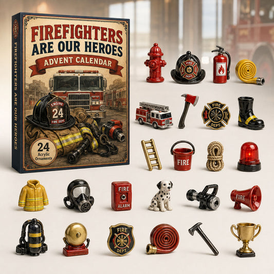 Firefighter Heroes Advent Calendar 2026 - 24-Day Festive Countdown