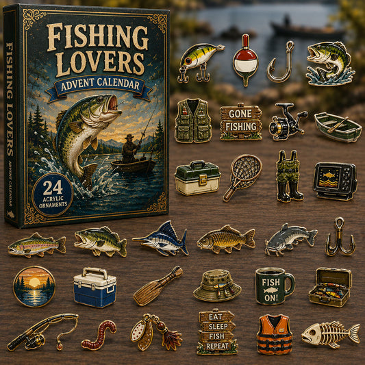 Fishing Lover Advent Calendar 2026 - 24-Day Festive Countdown