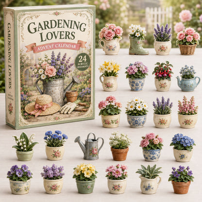 Floral Garden Advent Calendar 2026 - 24-Day Festive Countdown
