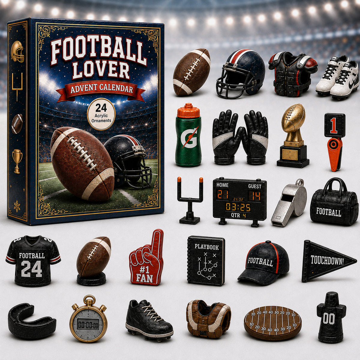 Football Lover Advent Calendar 2026 - 24-Day Festive Countdown
