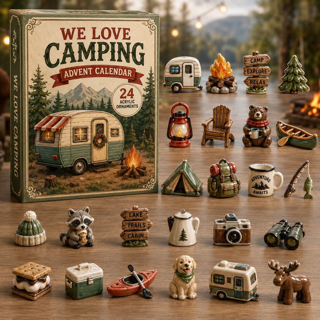 Forest Camp Advent Calendar 2026 - 24-Day Festive Countdown