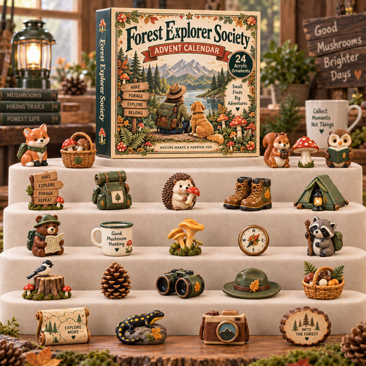 Forest Explorer Society Advent Calendar 2026 - 24-Day Festive Countdown