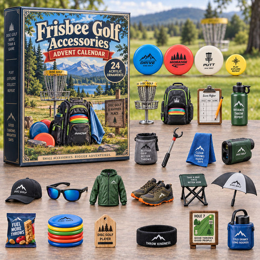 Frisbee Golf Accessories Advent Calendar 2026 - 24-Day Festive Countdown