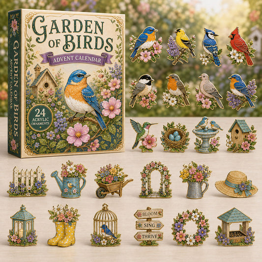 Garden Of Birds Advent Calendar 2026 - 24-Day Festive Countdown