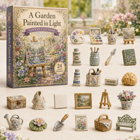 Garden Painter Advent Calendar 2026 - 24-Day Festive Countdown