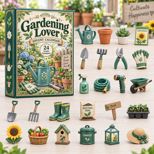 Gardening Lover Advent Calendar 2026 - 24-Day Festive Countdown