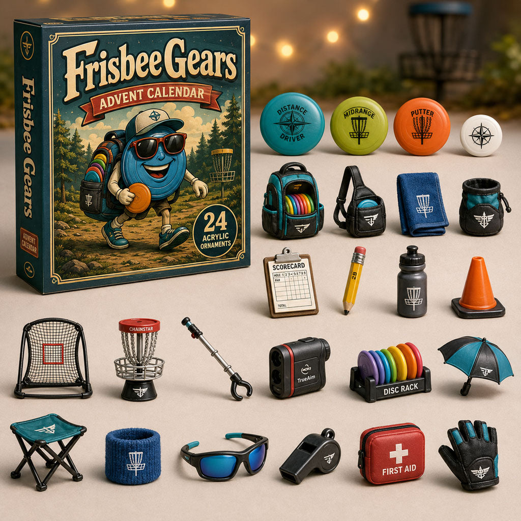 Frisbee Gears Advent Calendar 2026 - 24-Day Festive Countdown