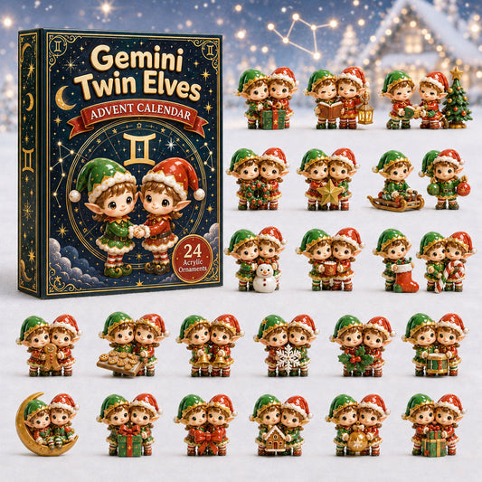 Gemini Twin Elves Christmas Advent Calendar 2026 - 24-Day Festive Countdown