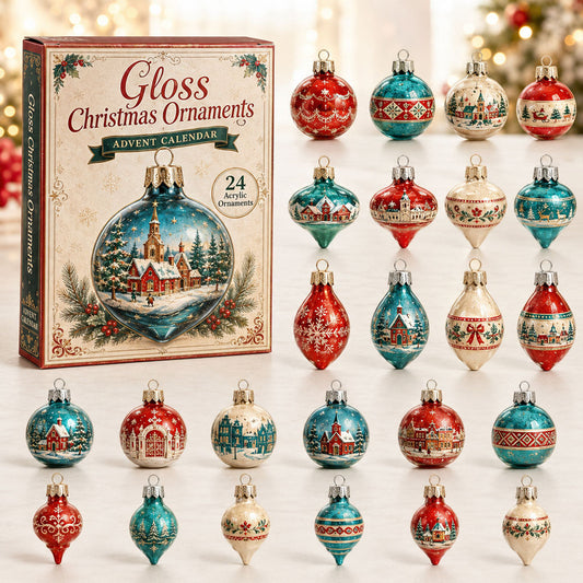 Gloss Christmas Advent Calendar 2026 - 24-Day Festive Countdown