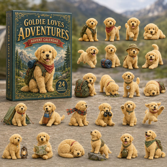 Goldie Adventures Advent Calendar 2026 - 24-Day Festive Countdown