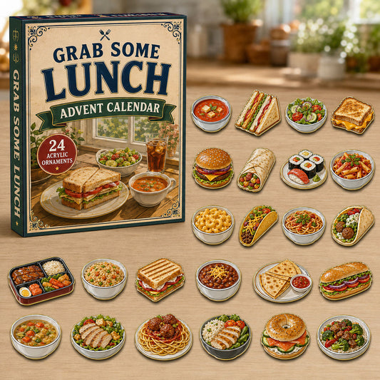 Grab Some Lunch Advent Calendar 2026 - 24-Day Festive Countdown