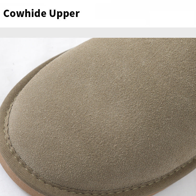 Bottes d’hiver ultra courtes pour femmes avec soutien de la voûte plantaire | Bottines en suède pour cheville