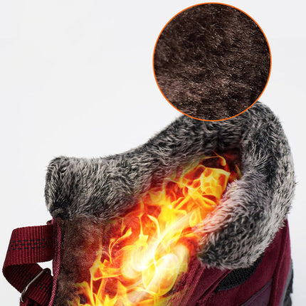 Unisex’s Warm Waterproof Orthopedic Boots – Wide Fit Pain Relief