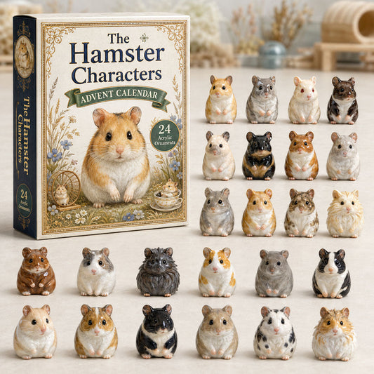Hamster Characters Advent Calendar 2026 - 24-Day Festive Countdown