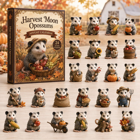 Harvest Moon Opossums Advent Calendar 2026 - 24-Day Festive Countdown