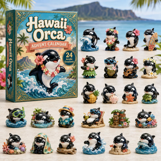Hawaii Orca Advent Calendar 2026 - 24-Day Festive Countdown