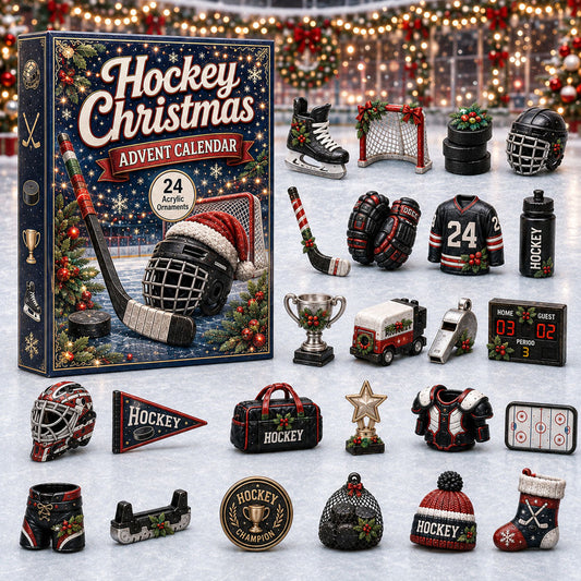 Hockey Christmas Advent Calendar 2026 - 24-Day Festive Countdown