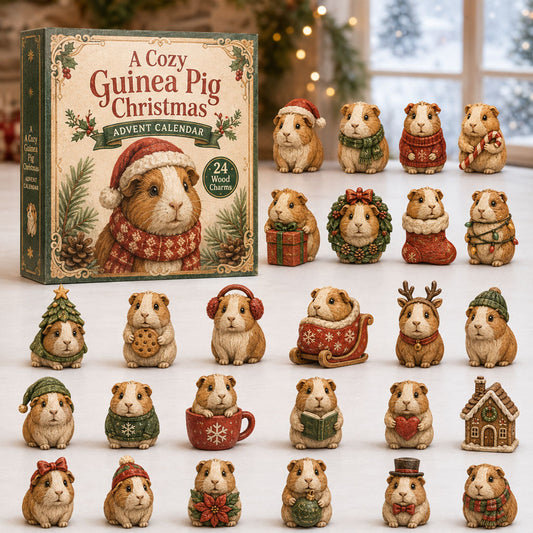 Holiday Guinea Advent Calendar 2026 - 24-Day Festive Countdown