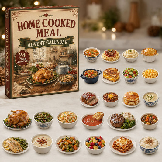 Home Cooked Meal Advent Calendar 2026 - 24-Day Festive Countdown