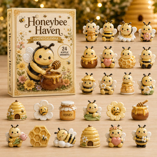 Honeybee Haven Advent Calendar 2026 - 24-Day Festive Countdown