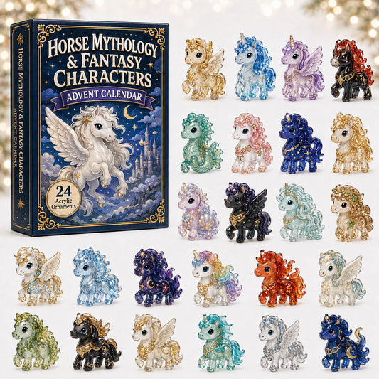 Horse Mythical Advent Calendar 2026 - 24-Day Festive Countdown