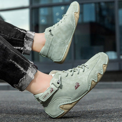 Unisex Orthopedic Leather Boots |  Barefoot Shoes with Wide Foot-Shaped Toe Box & Arch Support