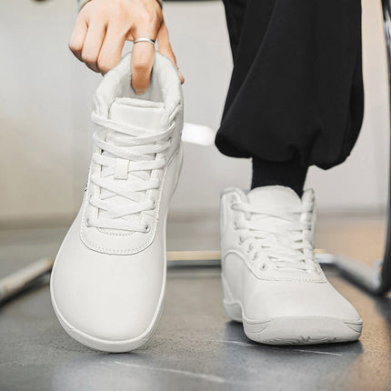 Unisex Warm Winter Boots | Wide Toe Leather Style Barefoot Shoes