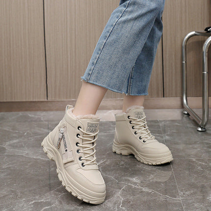 Warm Waterproof Winter Boots for Women – Fleece Lined, Wide Fit Comfort