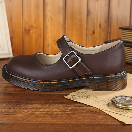 Ballerines Mary Jane Orthopédiques pour Femme | Chaussures Classiques en Cuir au Quotidien