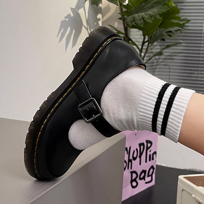 Ballerines Mary Jane Orthopédiques pour Femme | Chaussures Classiques en Cuir au Quotidien