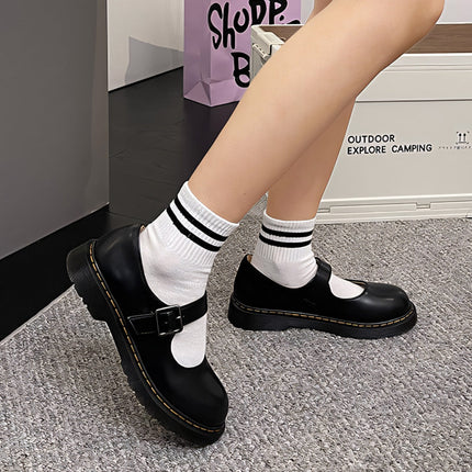 Ballerines Mary Jane Orthopédiques pour Femme | Chaussures Classiques en Cuir au Quotidien