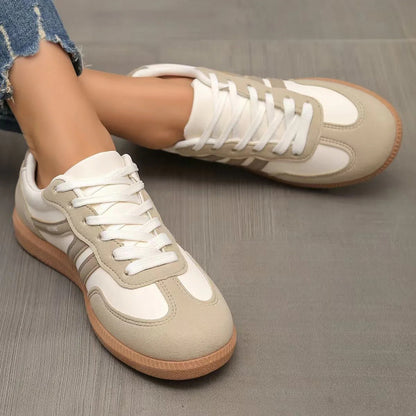 Extra Wide Fit Suede Trainers for Women | Orthopedic Support & Everyday Comfort