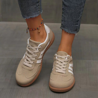 Extra Wide Fit Suede Trainers for Women | Orthopedic Support & Everyday Comfort