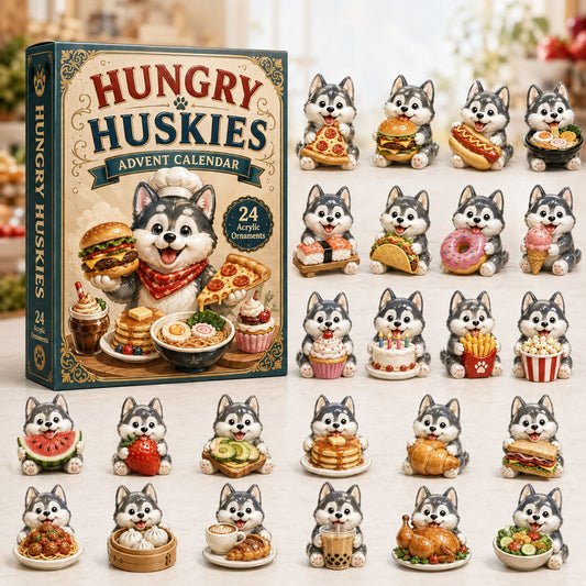 Hungry Huskies Advent Calendar 2026 - 24-Day Festive Countdown