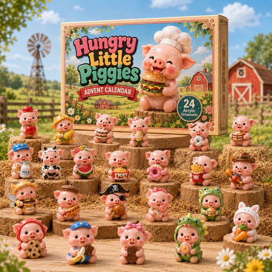 Hungry Little Piggies Advent Calendar 2026 - 24-Day Festive Countdown