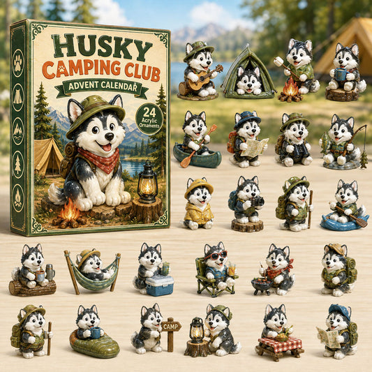 Husky Camping Club Advent Calendar 2026 - 24-Day Festive Countdown