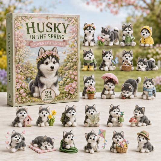 Husky In The Spring Advent Calendar 2026 - 24-Day Festive Countdown