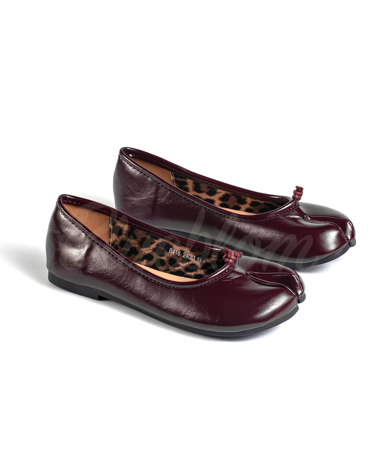 Ancora Red Tabi Shoes