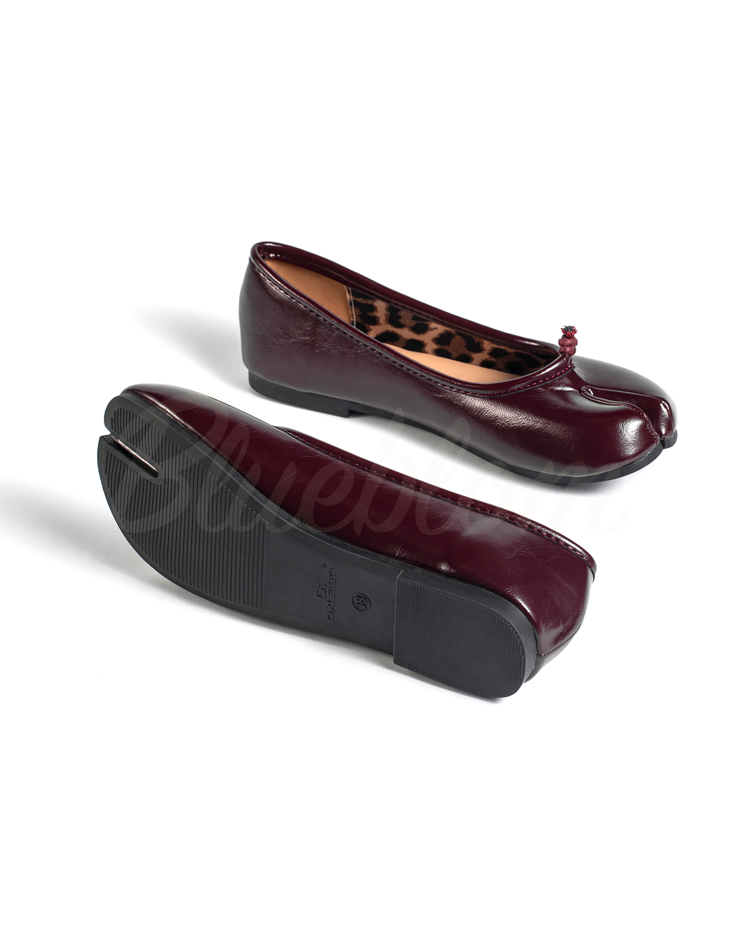 Ancora Red Tabi Shoes